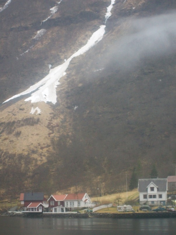 Naerofjord village.